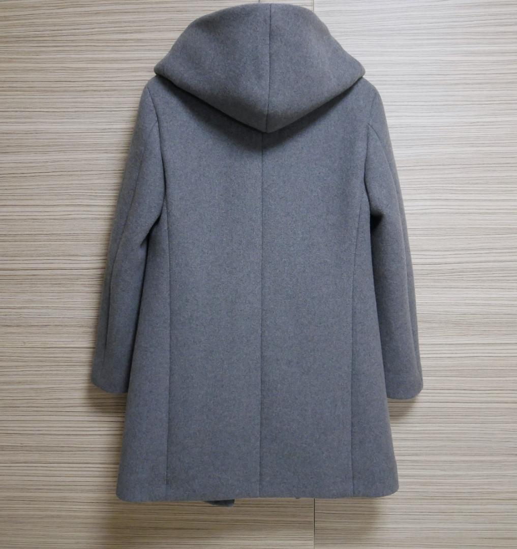 極美品☆定価14.3万円　ジュンハシモト カシミヤラップコート　サイズ３(M）