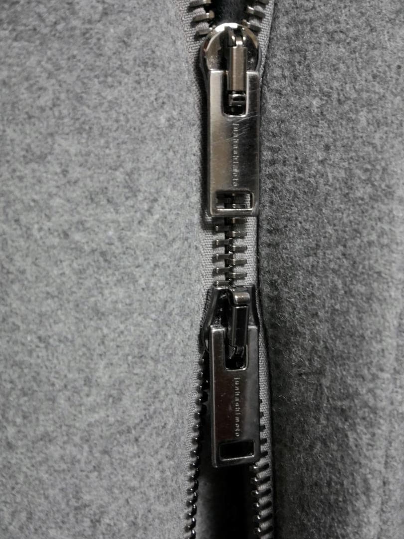 極美品☆定価14.3万円　ジュンハシモト カシミヤラップコート　サイズ３(M）