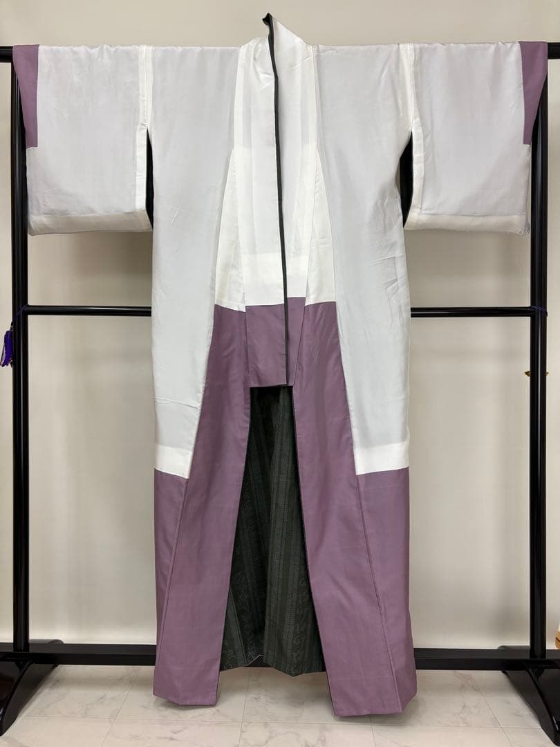 紬 袷 結城紬 奥順謹製 はたおり娘 証書付