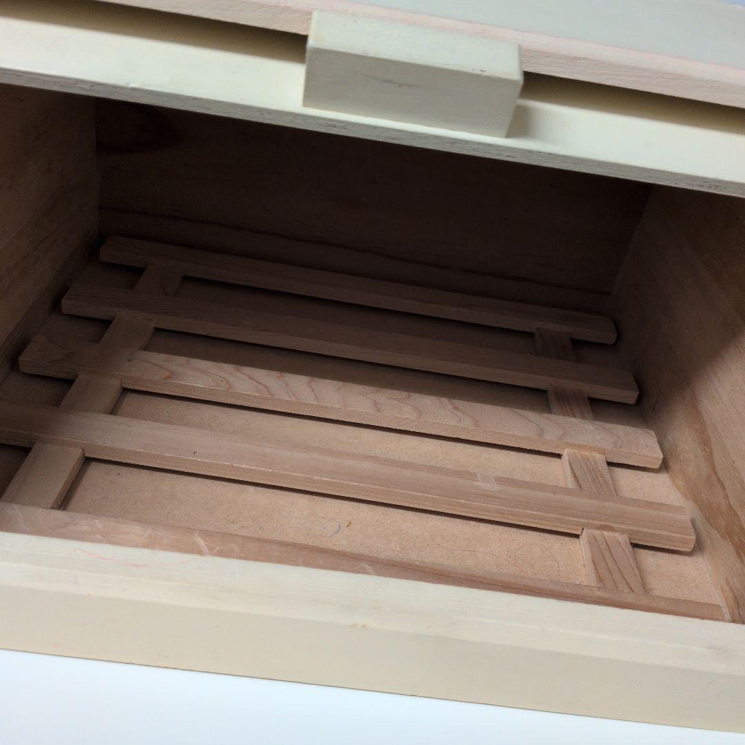 旧 imane ダイアナローズ 木製 ブレッド ボックス イマン