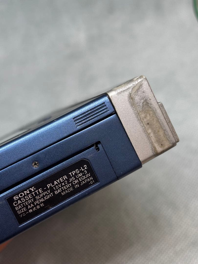 初代SONY CASSETTE PLAYER TPS-L2 カセットウォークマン