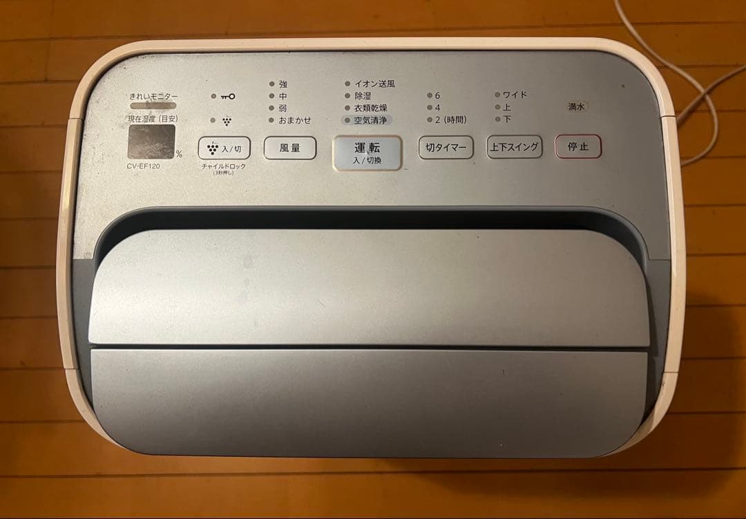 SHARP CV-EF120-W 空気清浄除湿機
