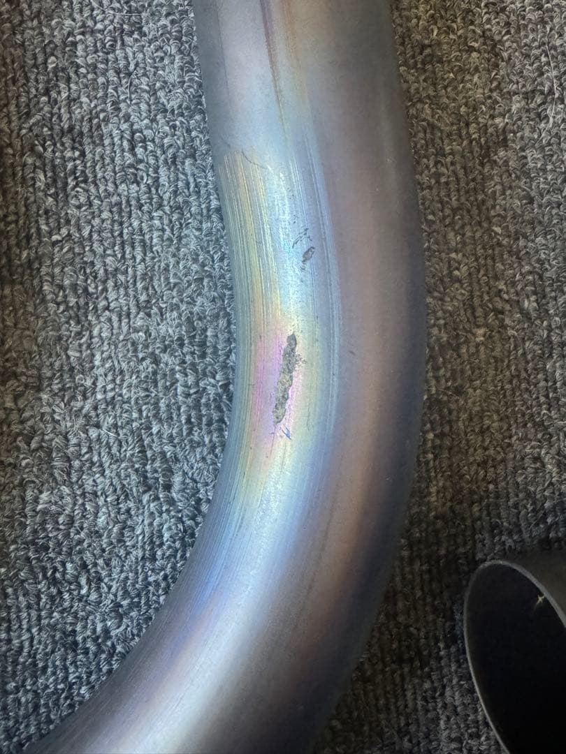 アサヒナレーシング　フルチタンストレートヘッダーパイプ　YZF-R6 BN6