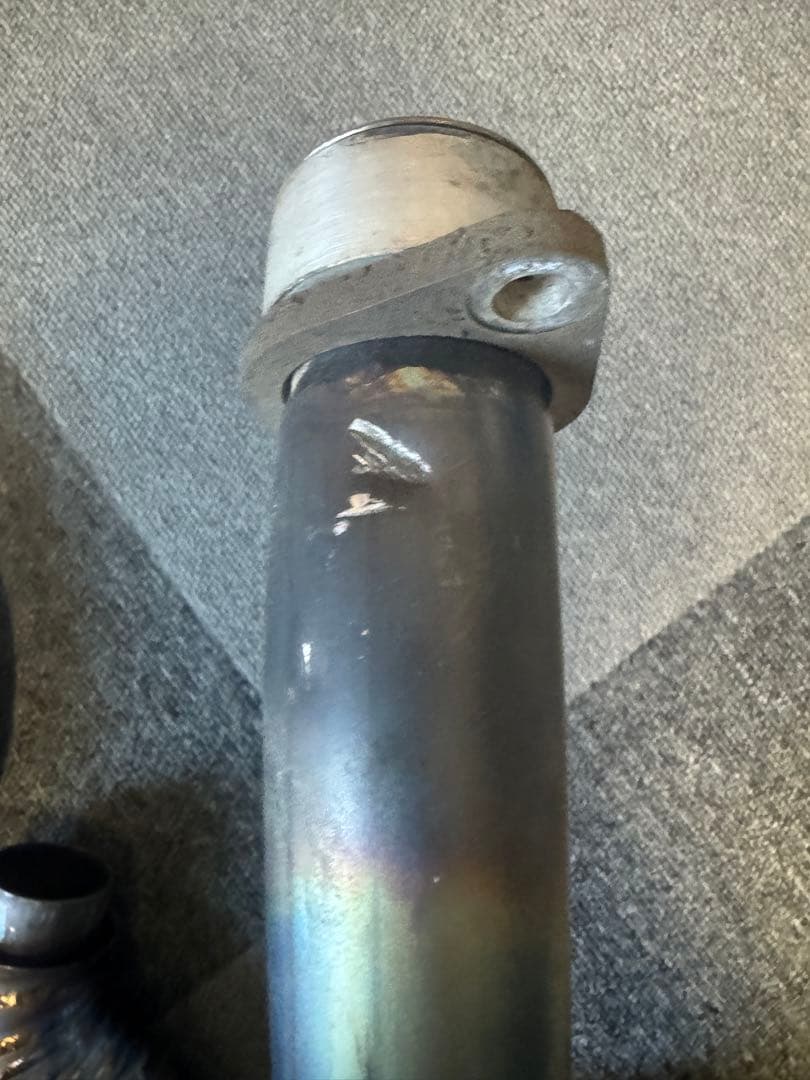 アサヒナレーシング　フルチタンストレートヘッダーパイプ　YZF-R6 BN6