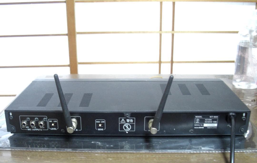 タケノコ★WT-8600　800MHｚ電波式ワイヤレスレシ－バ－・セット
