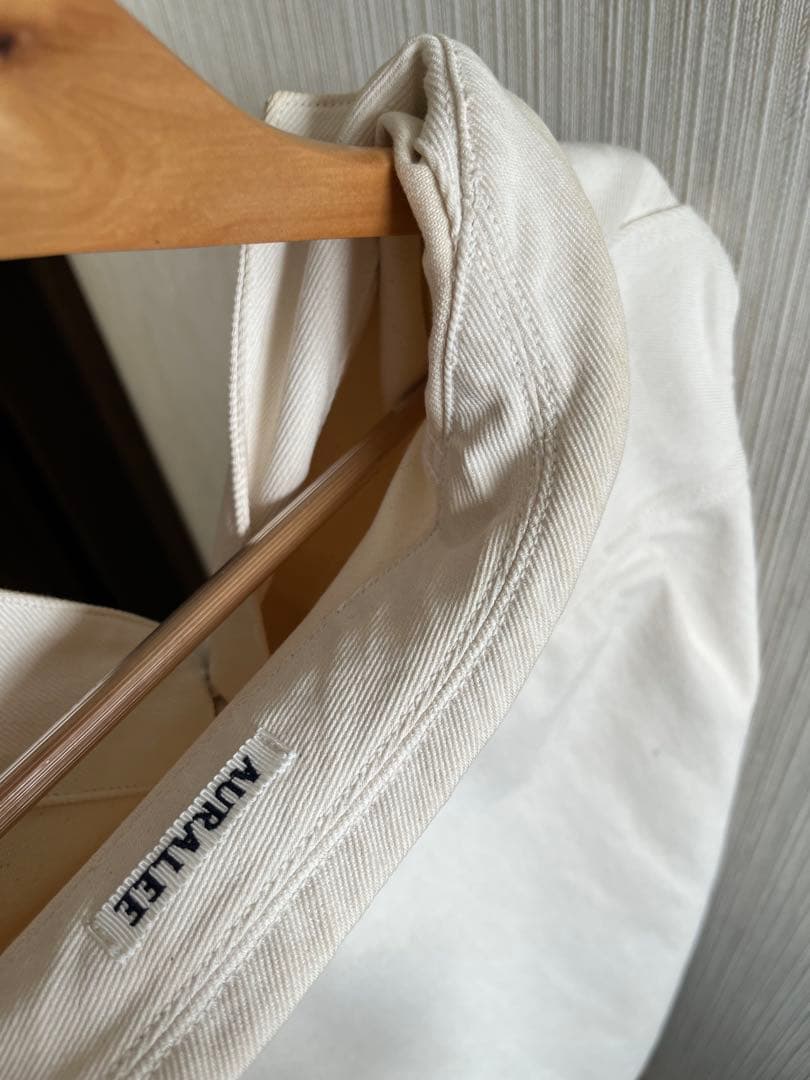 【AURALEE/オーラリー】HARD TWIST デニムブルゾン