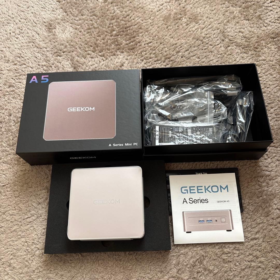 Windowsデスクトップ GEEKOM A5 Mini PC 16GB