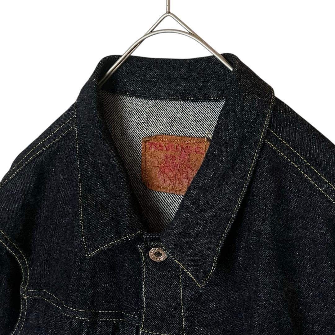 濃紺 TCBジーンズ 48 S40's デニムジャケット 大戦 赤タブ Tバック