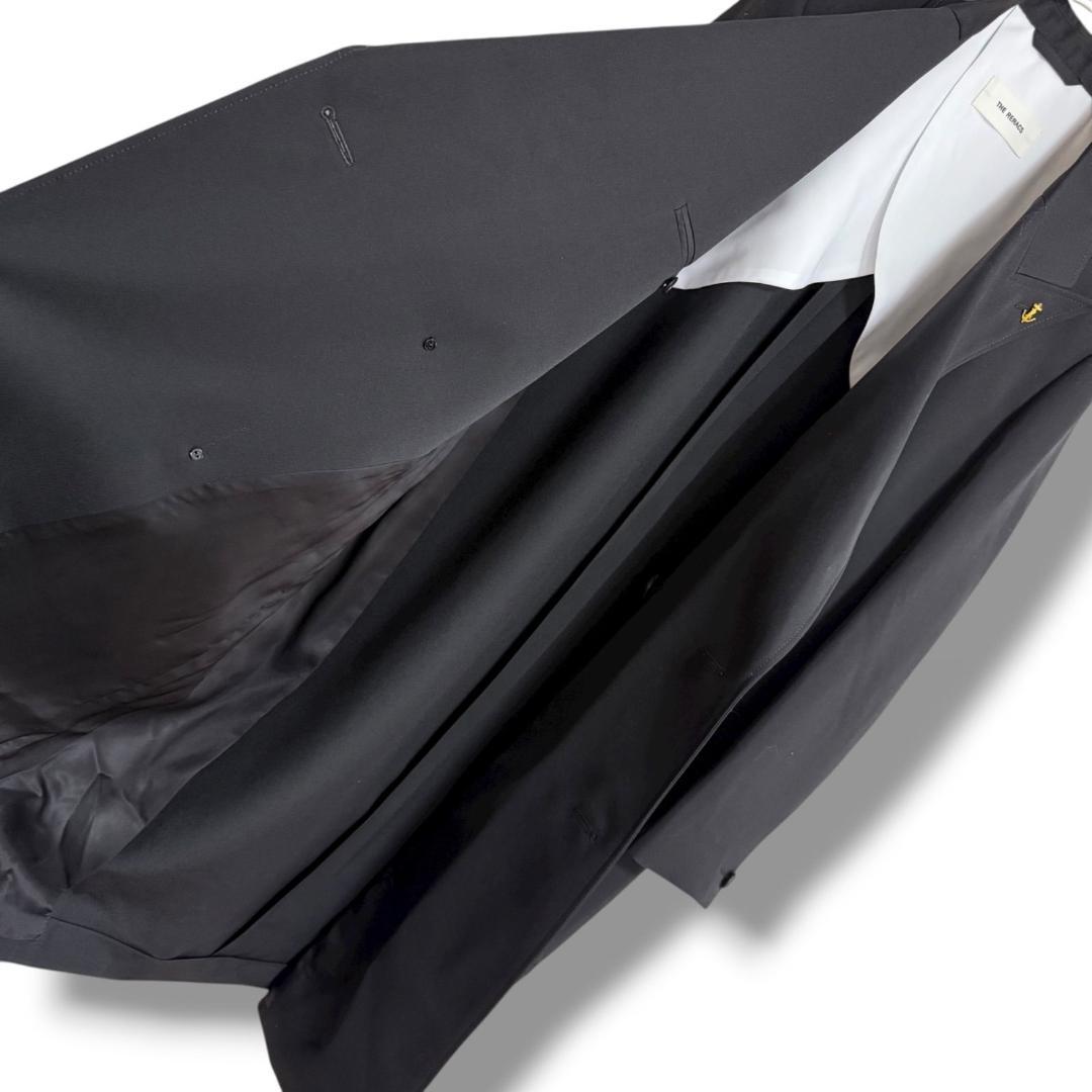 2025 タグ付属 新品同様 リラクス ウールギャバジン ダブルブレストコート