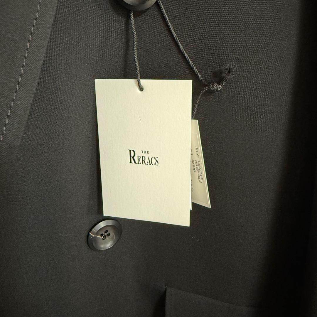 2025 タグ付属 新品同様 リラクス ウールギャバジン ダブルブレストコート