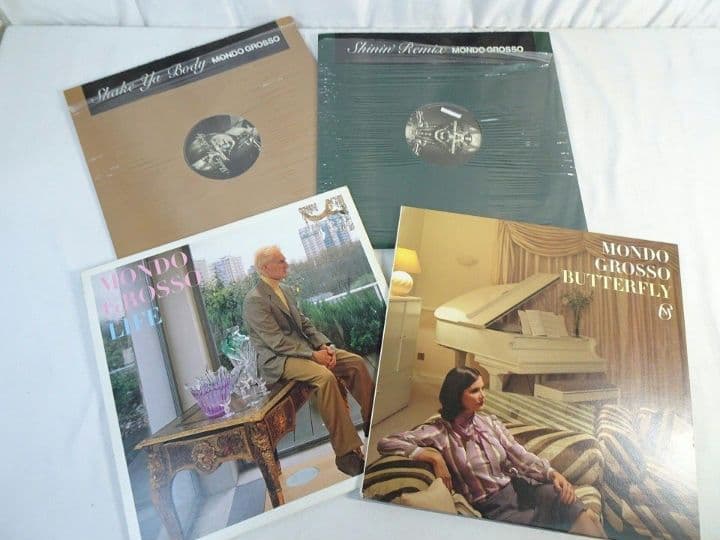 「MONDO GROSSO（モンド・グロッソ）【LP５枚まとめて】@大沢伸一