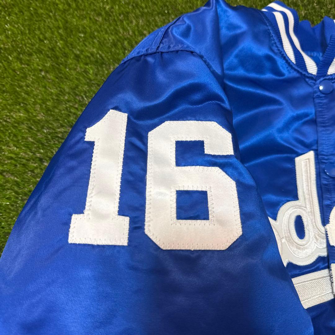 USA製 STARTER スターター 野茂英雄　ドジャース　ナイロン　スタジャン