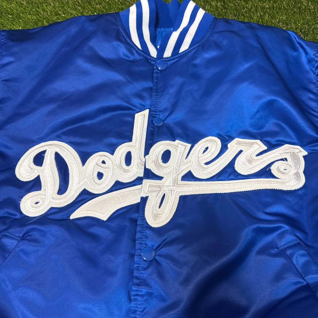 USA製 STARTER スターター 野茂英雄　ドジャース　ナイロン　スタジャン