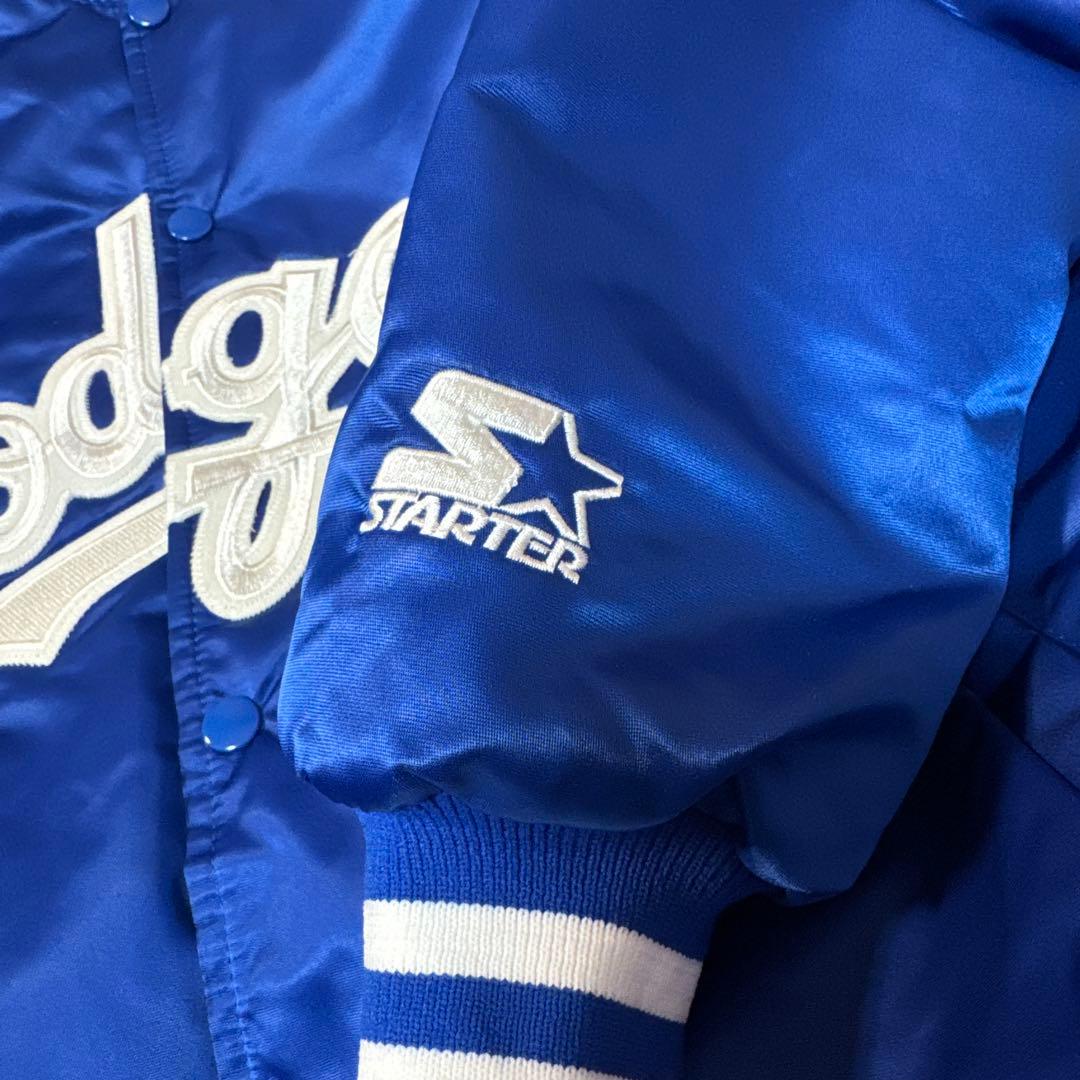 USA製 STARTER スターター 野茂英雄　ドジャース　ナイロン　スタジャン