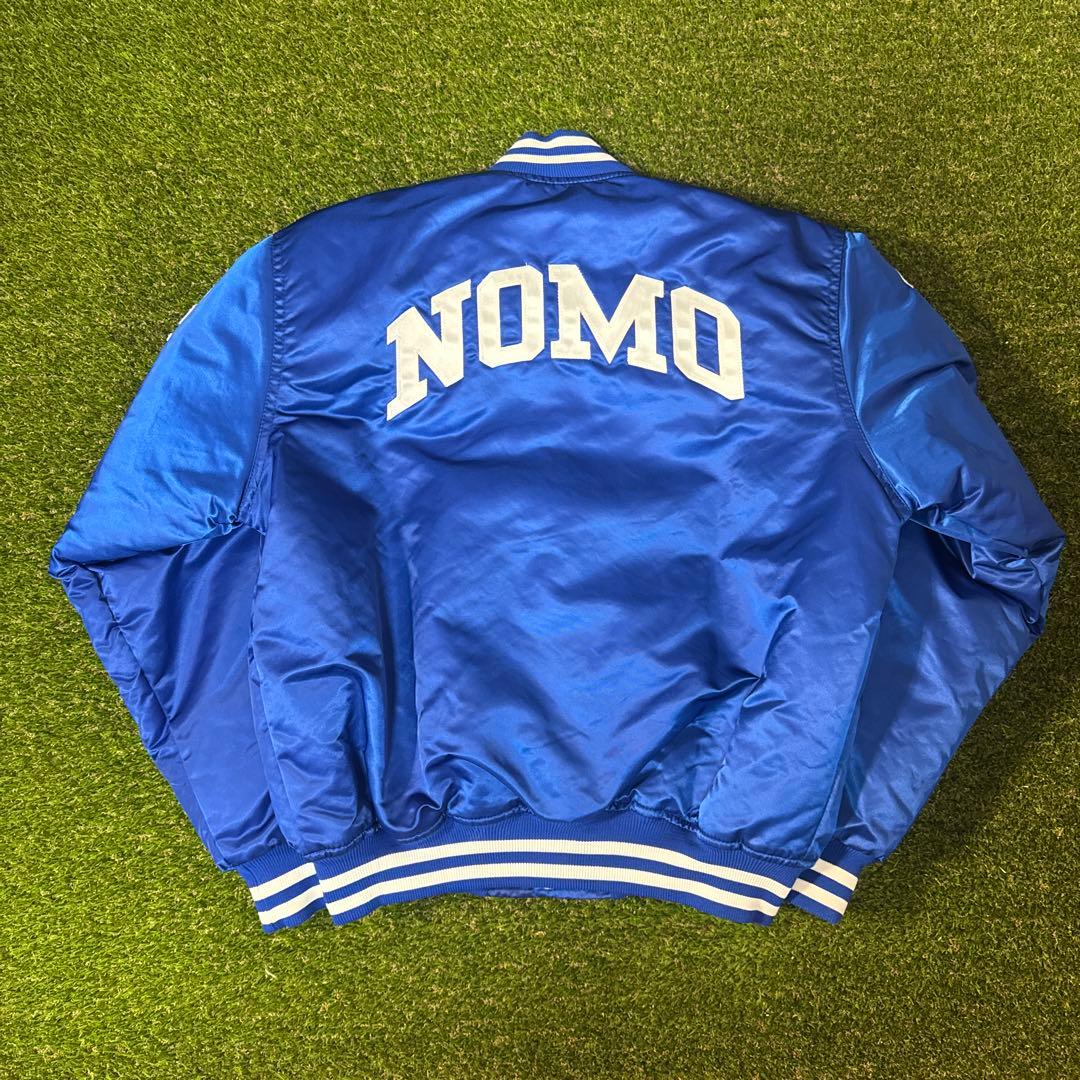 USA製 STARTER スターター 野茂英雄　ドジャース　ナイロン　スタジャン