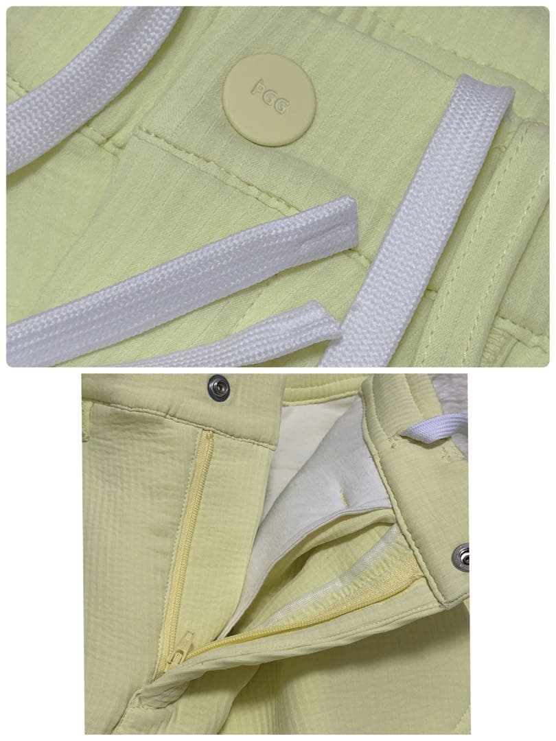 PGG パーリーゲイツ ポリエステルダンボール　モックネック　セットアップ　1