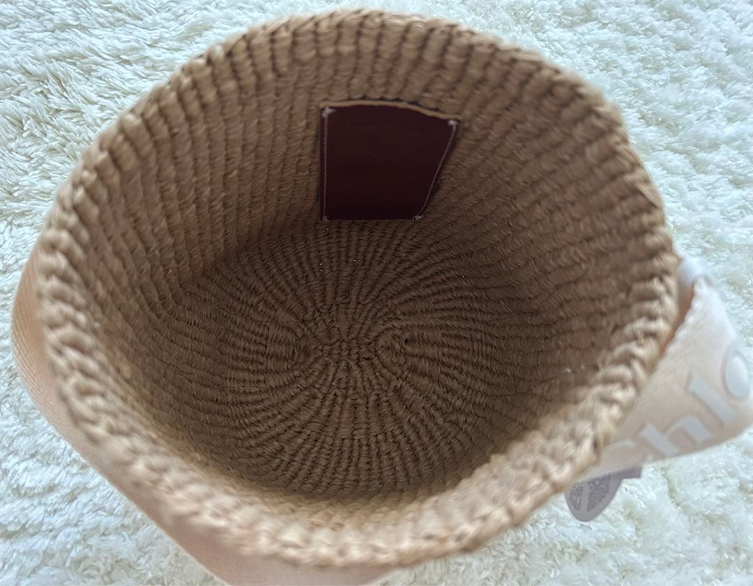 クロエ　キッズ　かごバッグ　試し入れのみ