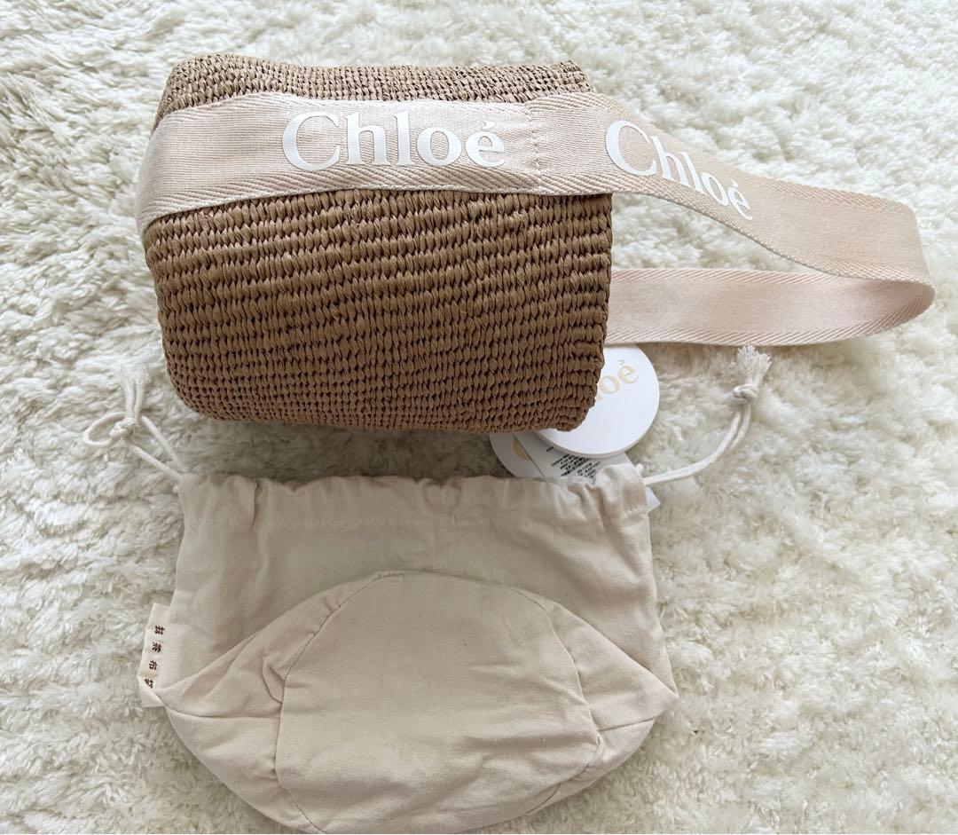 クロエ　キッズ　かごバッグ　試し入れのみ