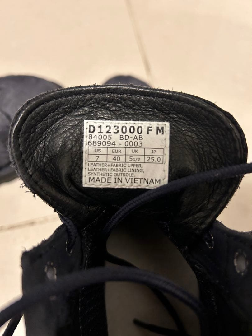 Danner Franck Muller ワークブーツ ネイビー ダナー（美品）