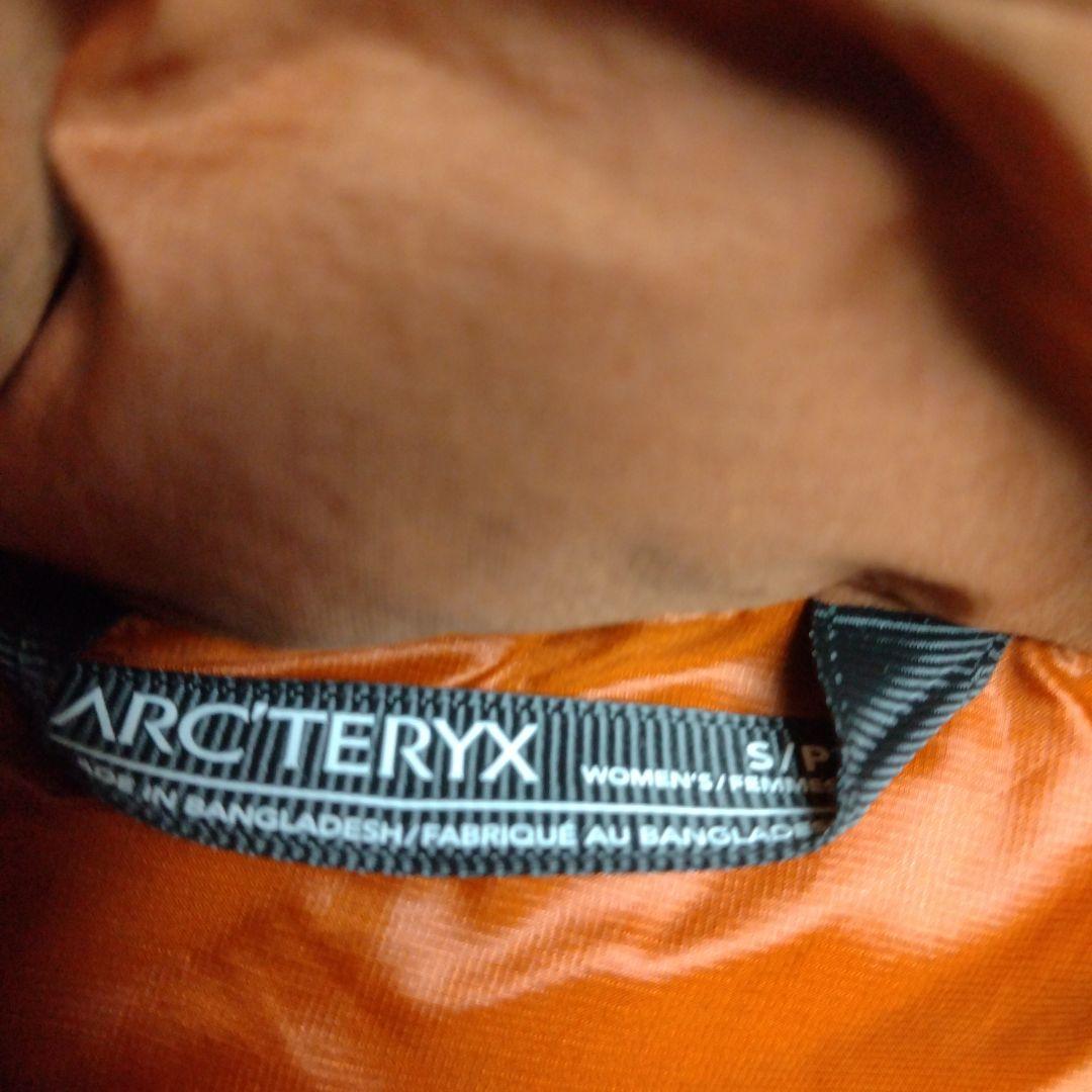 1715　arc'teryx　セイラダウンベスト テラコッパー　S