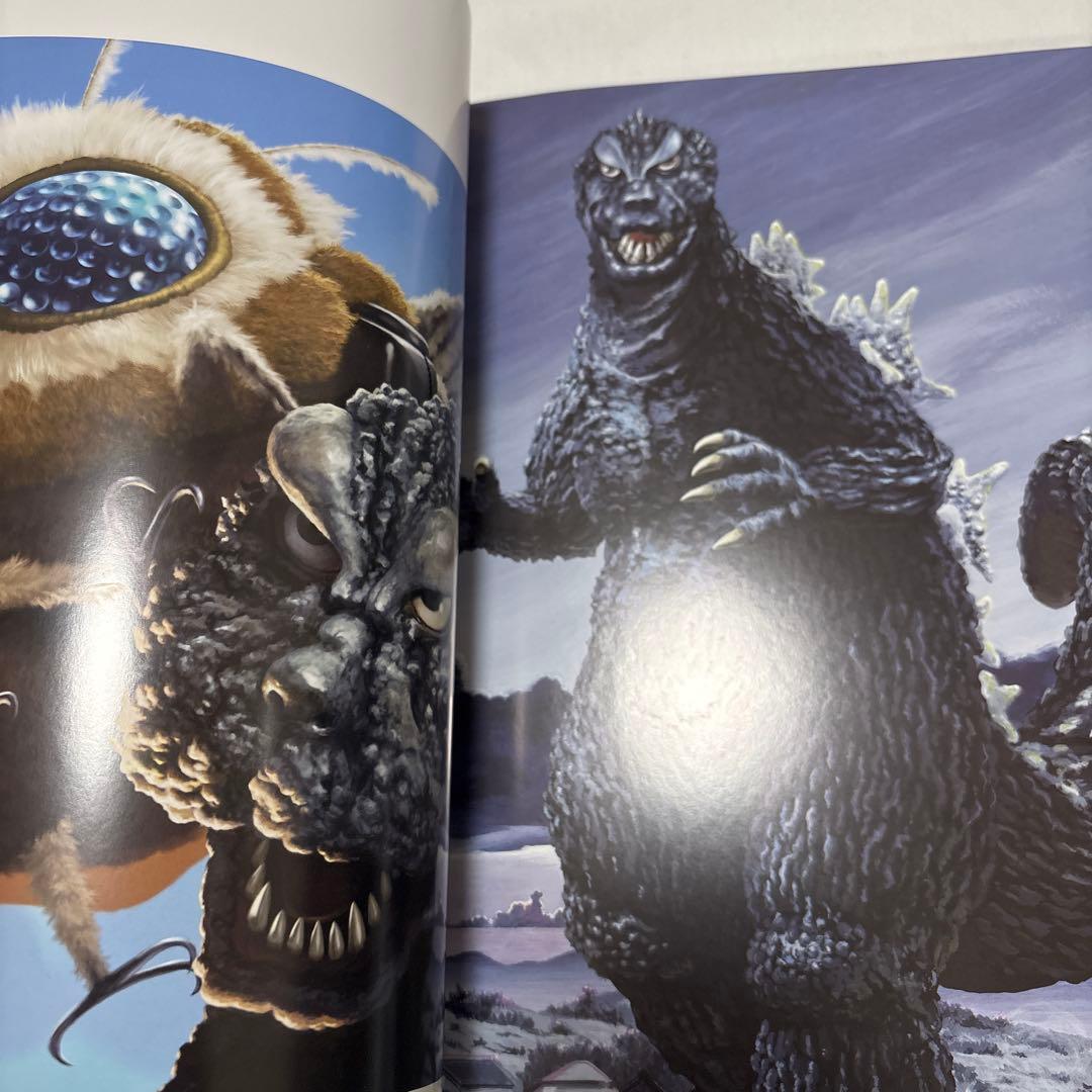 怪獣絵師　開田裕治　超・ゴジラ画帖　クラウドファンディング版　直筆サイン入り