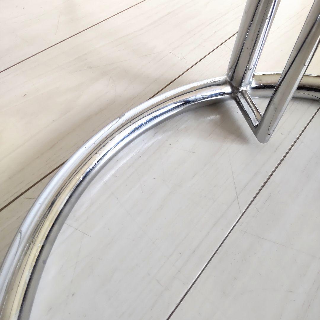 ミッドセンチュリーデザイン サイドテーブル コーヒーテーブル　ラウンド　ガラス