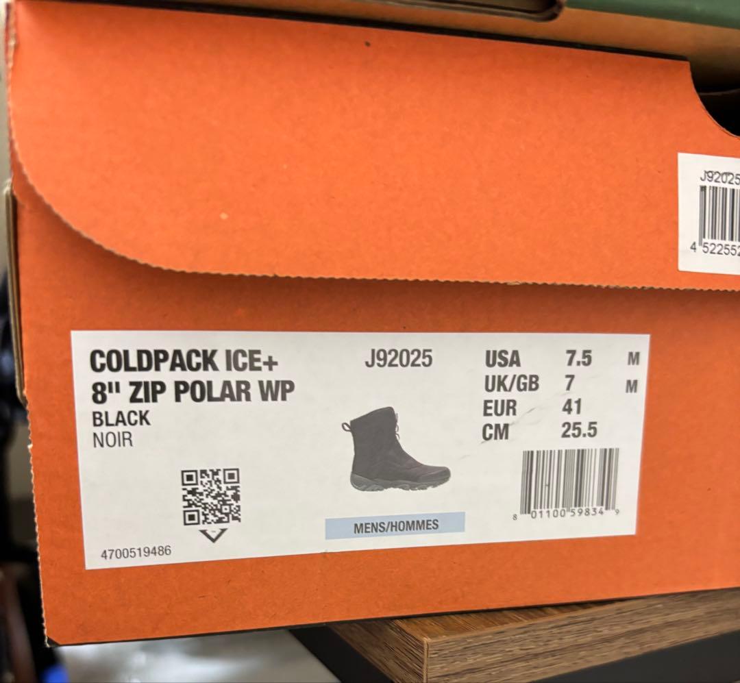 SALE‼️メレルCOLDPACK ICE＋ 8 ZIP POLAR WP