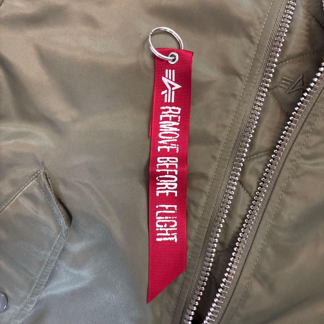 ALPHA アルファ MA-1ジャケット　オリーブ