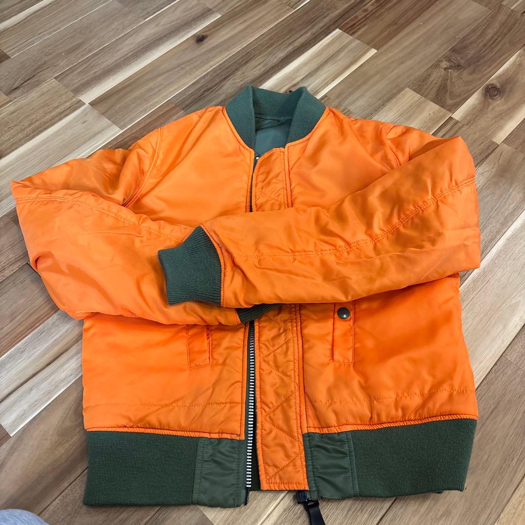 ALPHA アルファ MA-1ジャケット　オリーブ