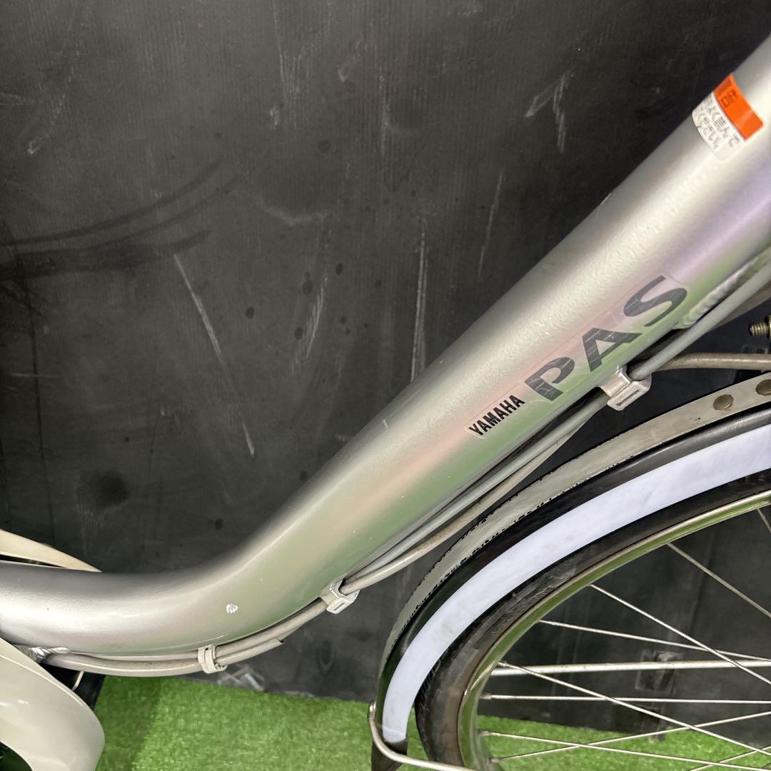 電動自転車 YAMAHA PAS Li-ion シルバー　44★