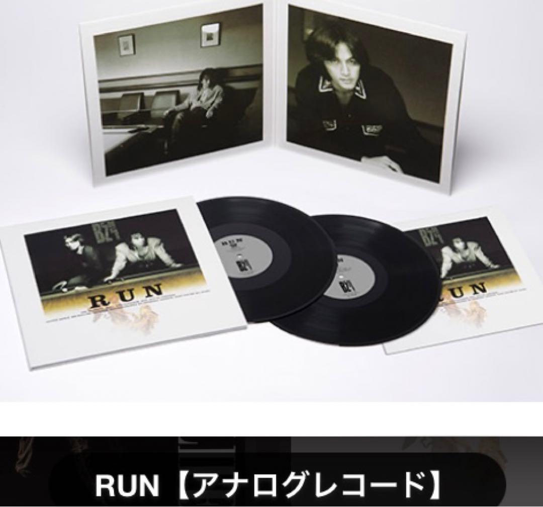 B'z 『RUN』アナログレコード