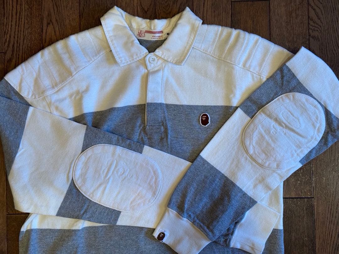 A BATHING APE　ラガーシャツ　ボーダー　初期商品