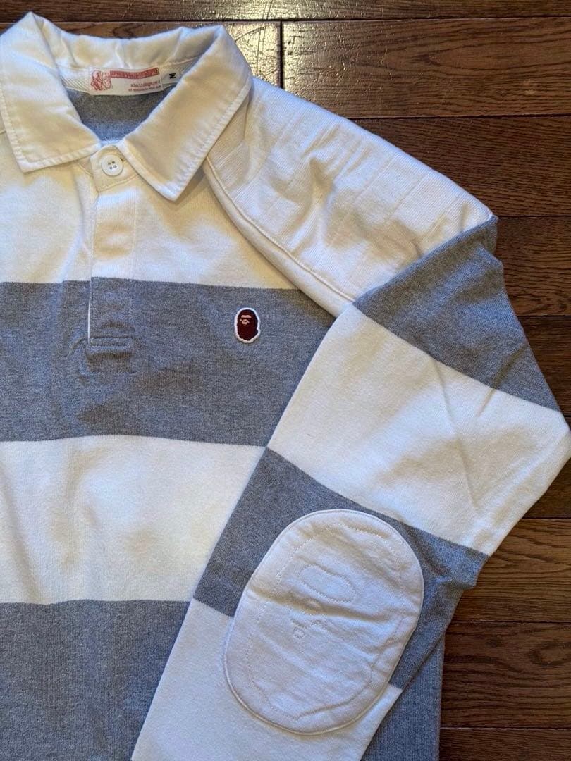 A BATHING APE　ラガーシャツ　ボーダー　初期商品