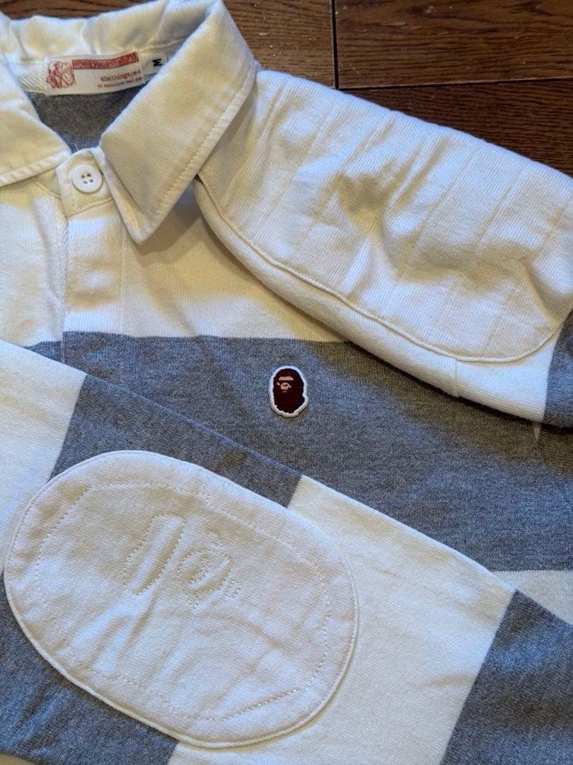 A BATHING APE　ラガーシャツ　ボーダー　初期商品