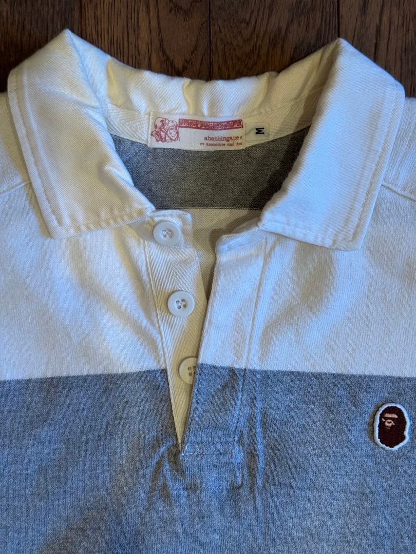 A BATHING APE　ラガーシャツ　ボーダー　初期商品
