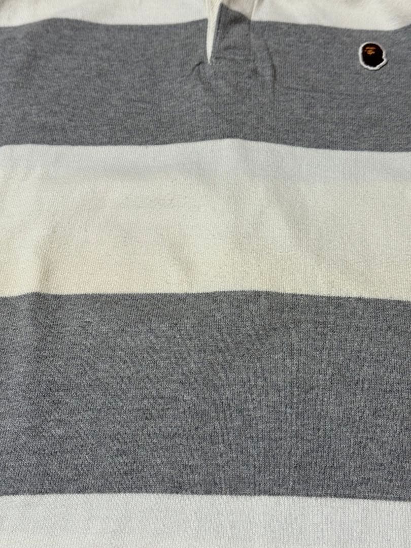 A BATHING APE　ラガーシャツ　ボーダー　初期商品