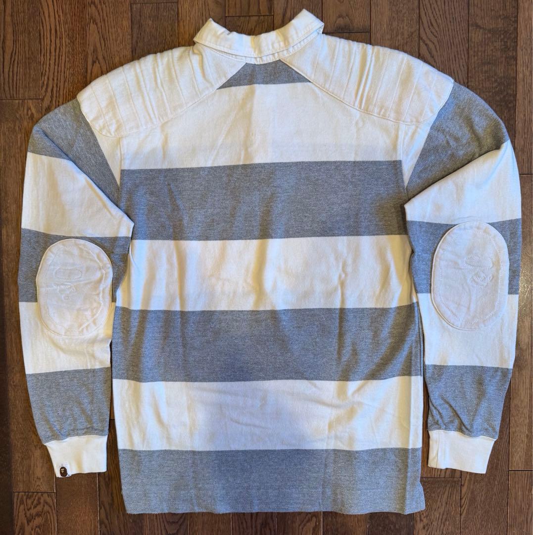 A BATHING APE　ラガーシャツ　ボーダー　初期商品