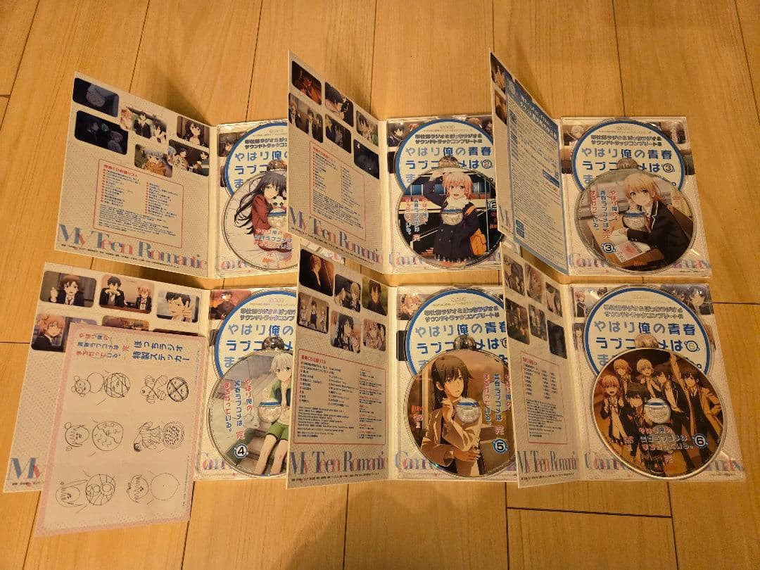 やはり俺の青春ラブコメはまちがっている 完　DVD全６巻セット　特典小説付