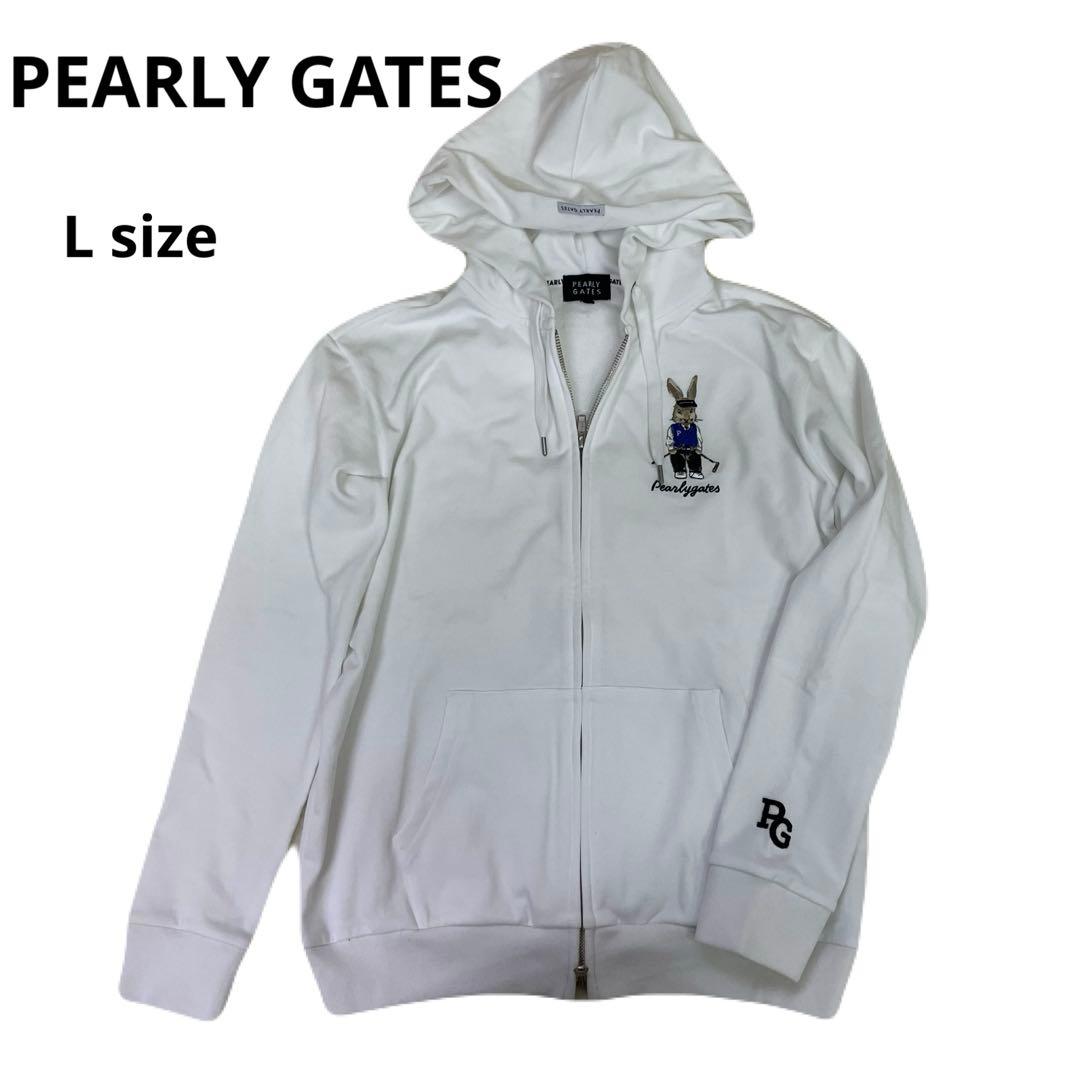 美品　PEARLY GATES トラッドラビット　ウサギ　フルジップパーカー
