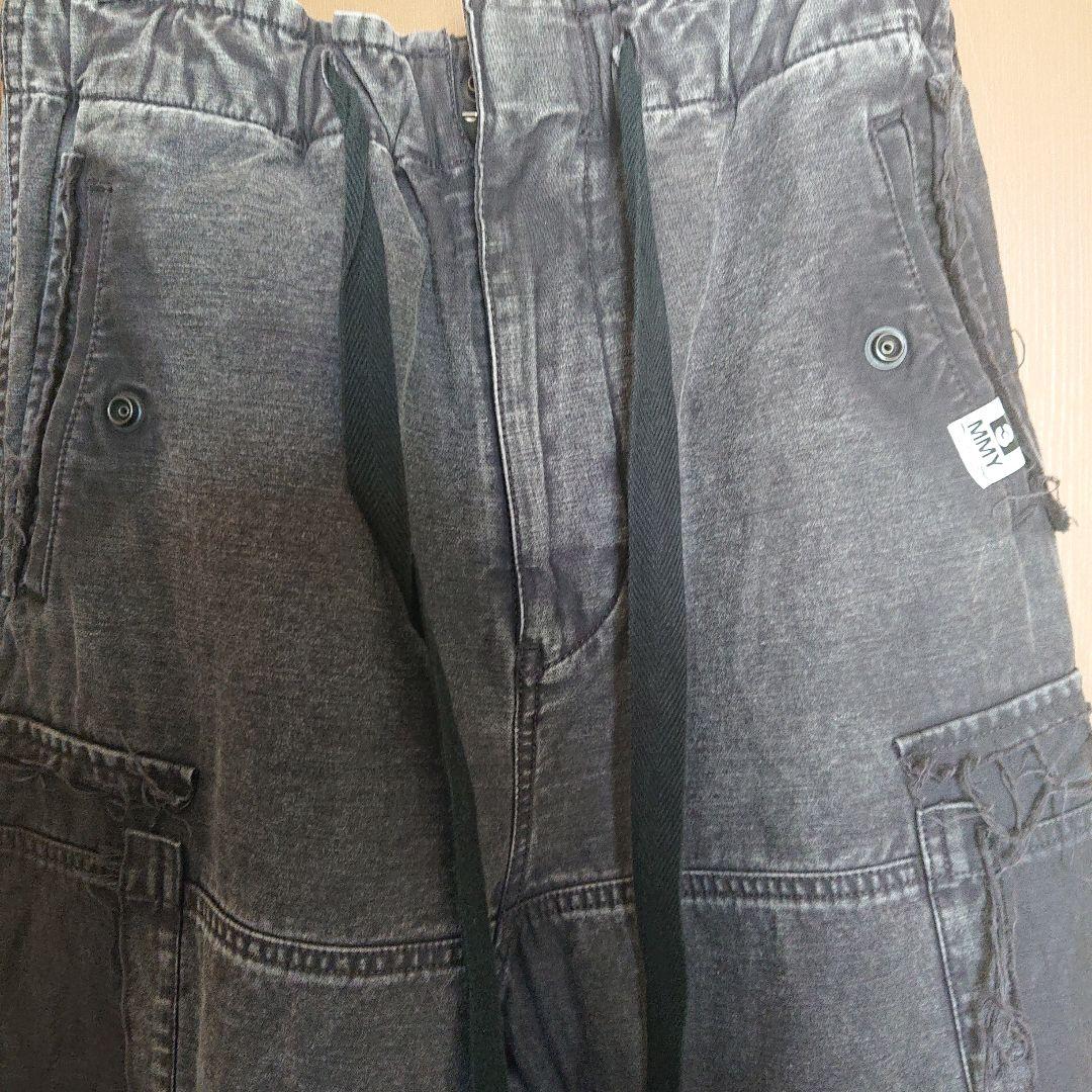 MIHARA YASUHIRO メゾンミハラヤスヒロ カーゴパンツ 44ブラック