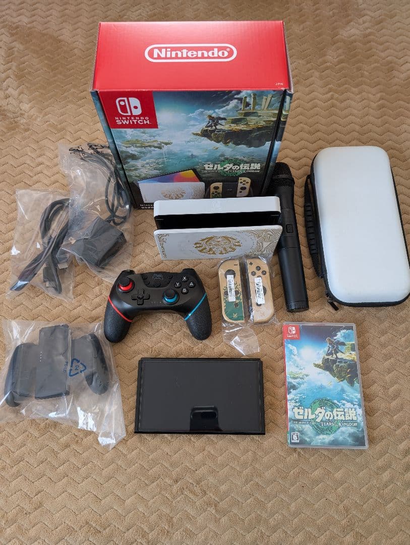 任天堂switchティアーズオブザキングダム　その他セット