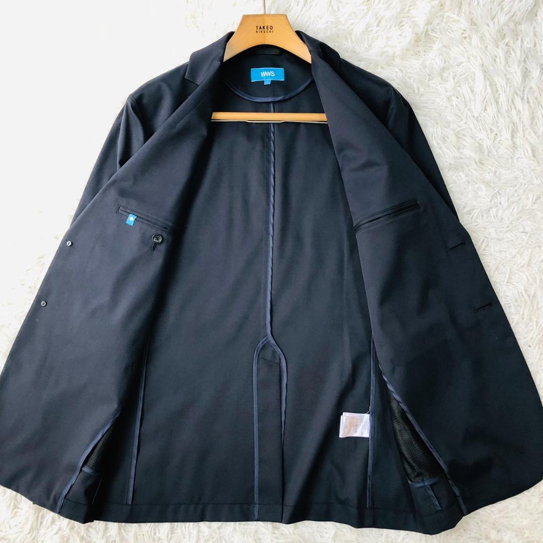 【希少LL】WWS/ワークウェアスーツ★セットアップスーツ ストレッチ