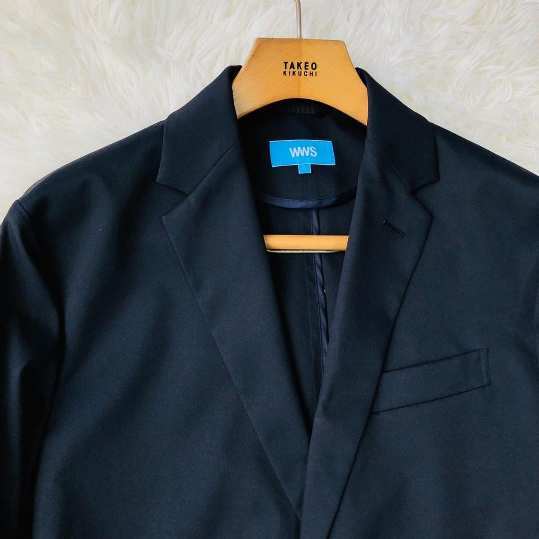 【希少LL】WWS/ワークウェアスーツ★セットアップスーツ ストレッチ