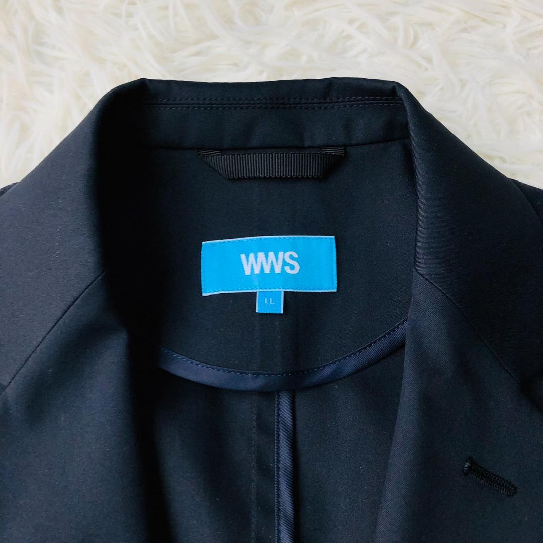【希少LL】WWS/ワークウェアスーツ★セットアップスーツ ストレッチ