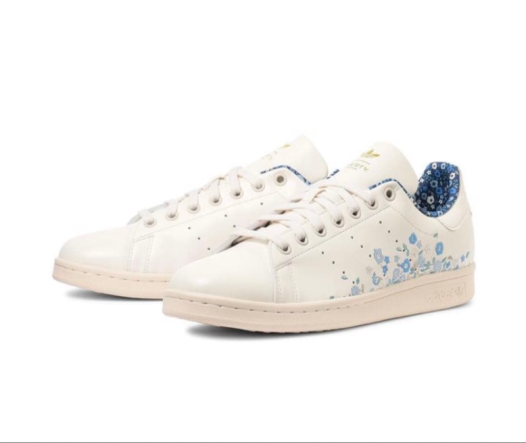 adidas スタンスミス LIBERTY コラボ スニーカー 22.5cm新品