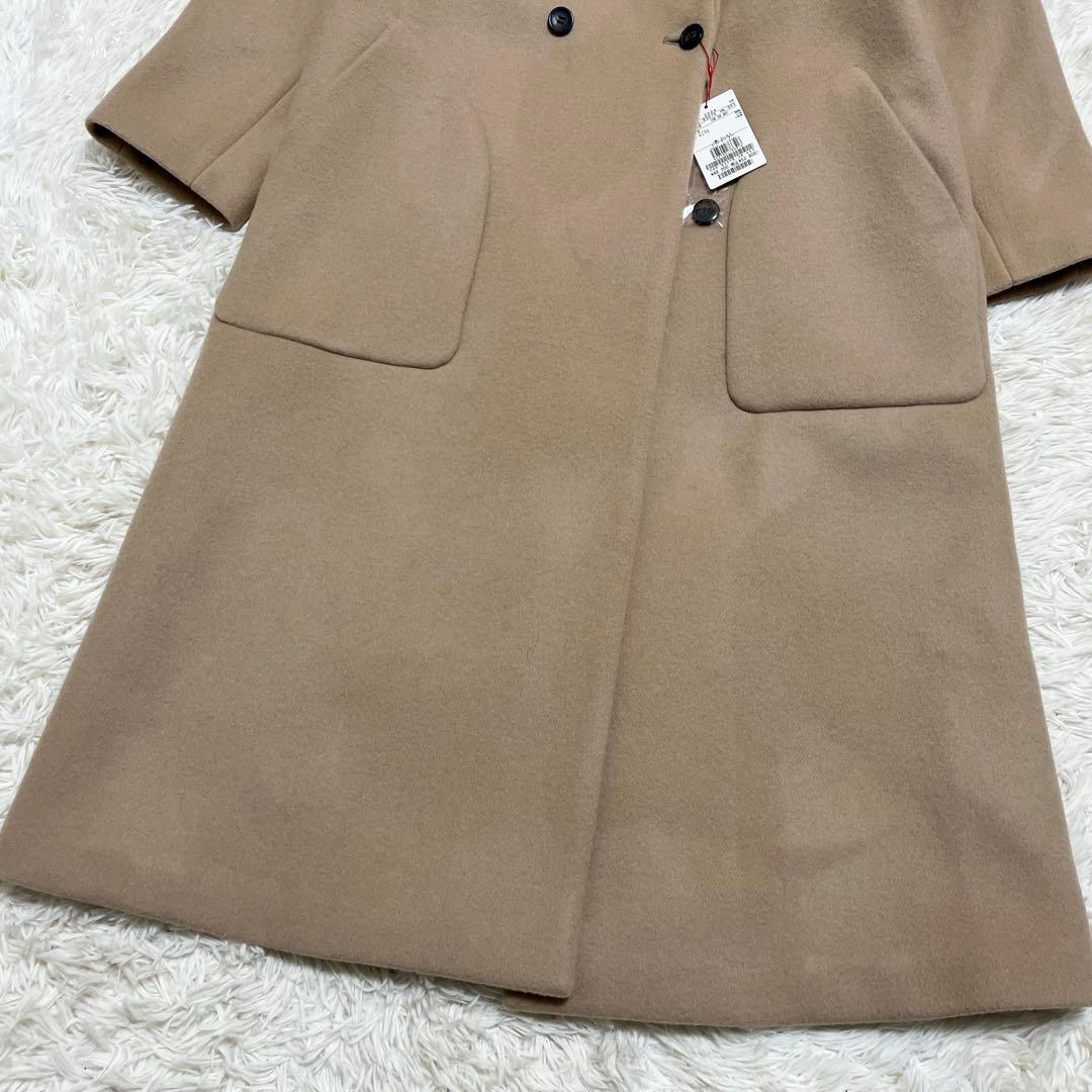 新品✨️ 24AW ドレステリア チェスターコート ダブル ウール ベージュ