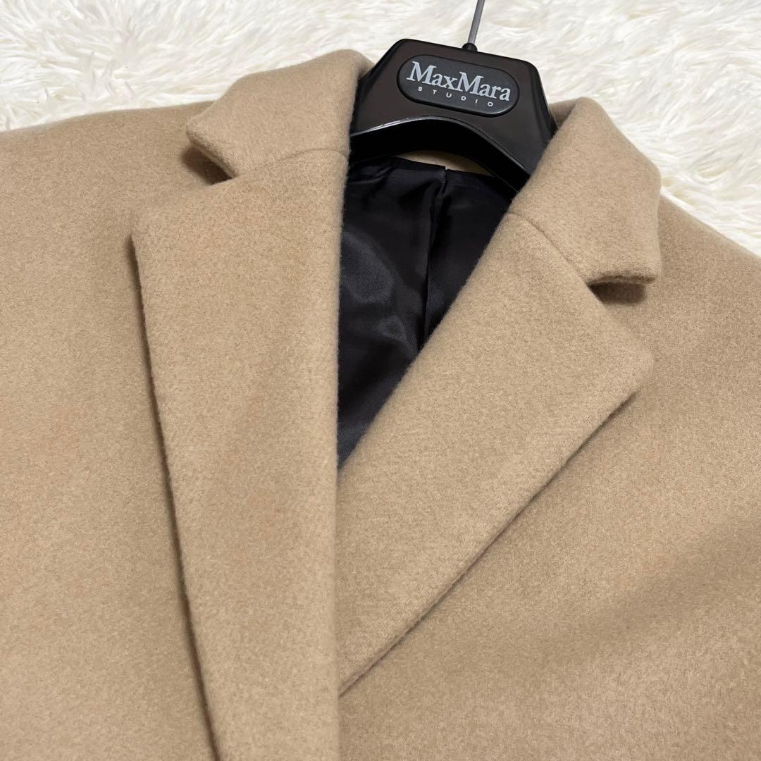 新品✨️ 24AW ドレステリア チェスターコート ダブル ウール ベージュ