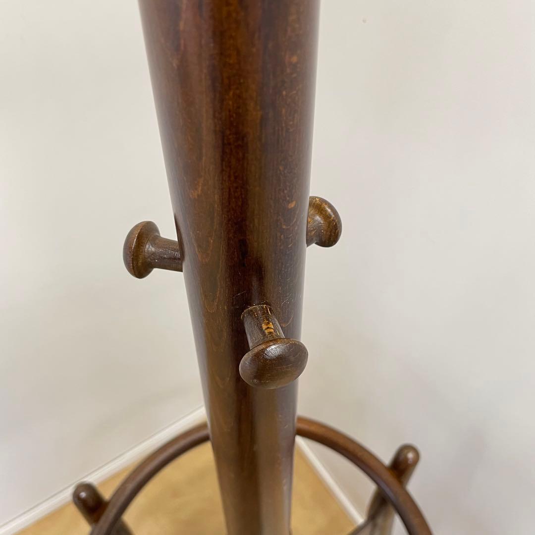 秋田木工 ポールハンガー① コートハンガー スタンド アンティーク ビンテージ