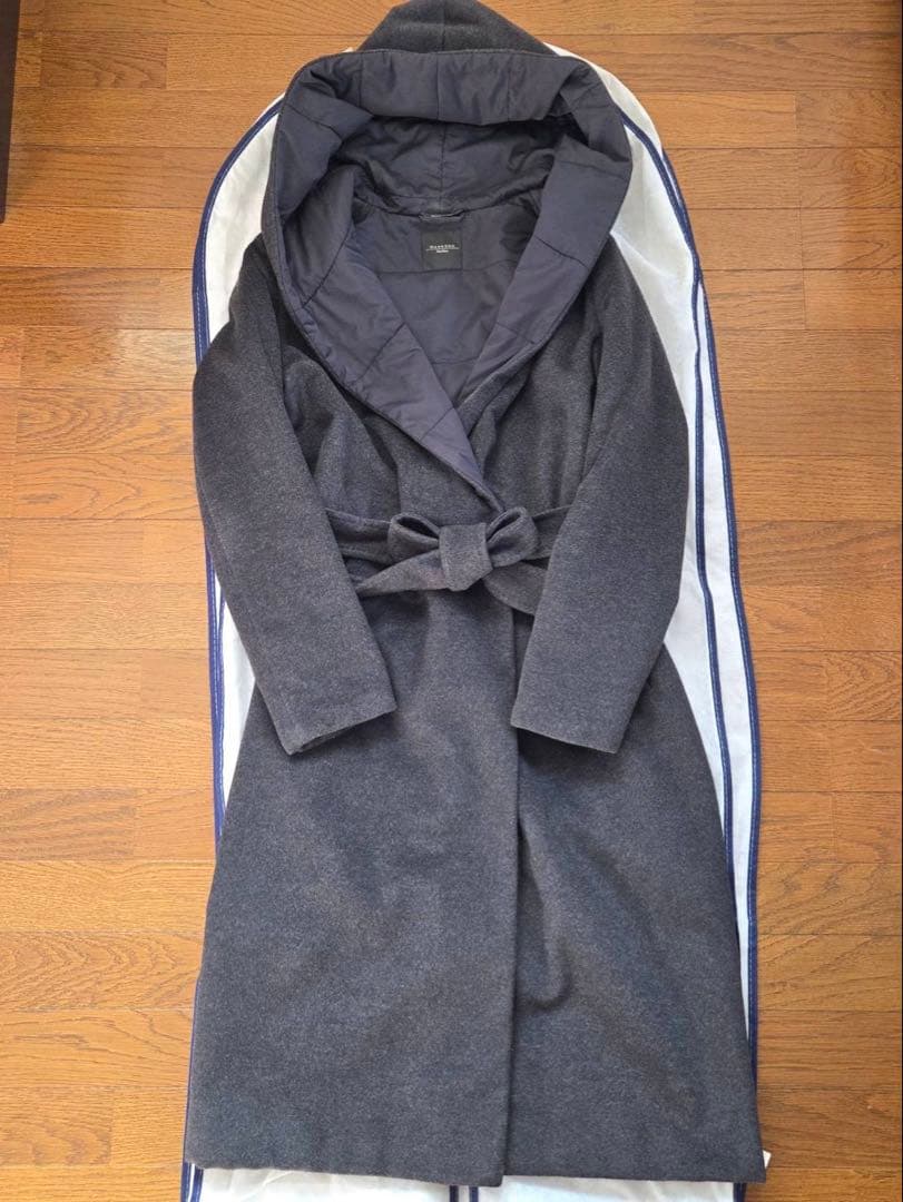 【Luca】マックスマーラ　フード付きロングコート