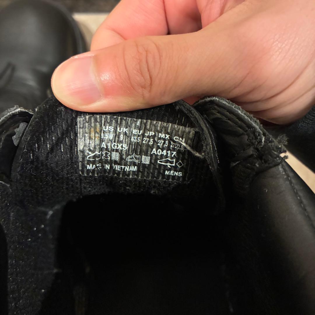 【美品】Timberland A1GX5 オールブラック ブーツ27.5cm